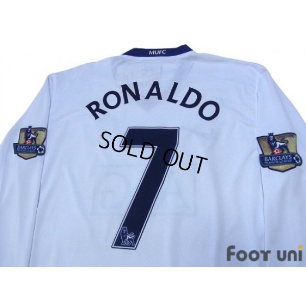 Photo4: Manchester United 2008-2009 Away Long Sleeve Shirt #7 Ronaldo w/tags