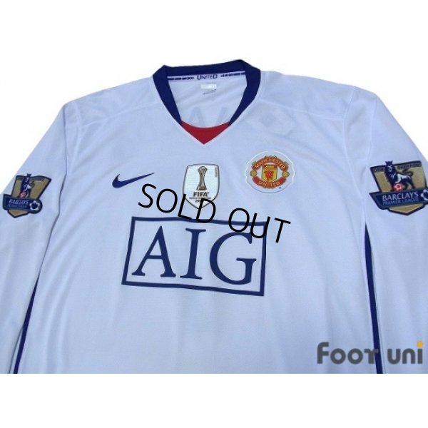 Photo3: Manchester United 2008-2009 Away Long Sleeve Shirt #7 Ronaldo w/tags