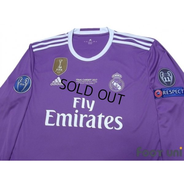 Photo3: Real Madrid 2016-2017 Away Long Sleeve Shirt #7 Ronaldo w/tags