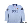 Photo1: Manchester United 2008-2009 Away Long Sleeve Shirt #7 Ronaldo w/tags (1)