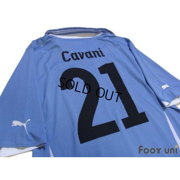 Photo3: Uruguay 2010 Home Shirt #21 Cavani