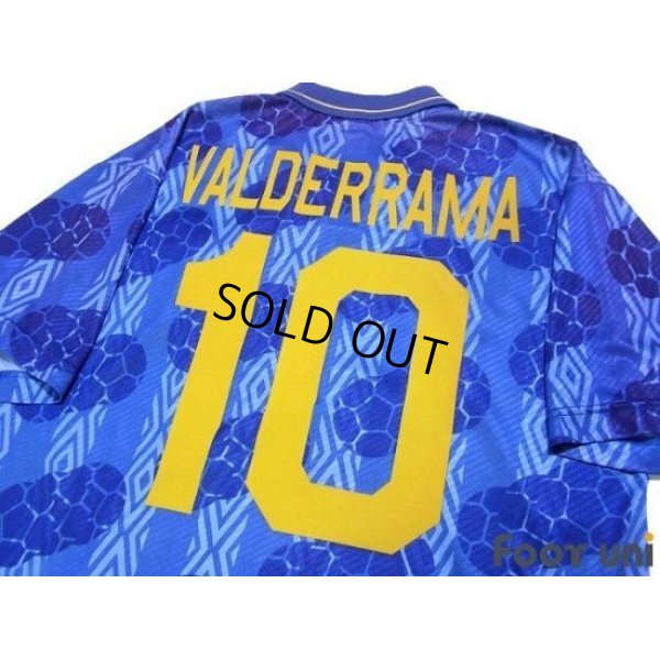Photo4: Colombia 1994 Away Shirt #10 Valderrama