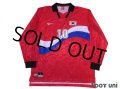 Korea 1997 Home Long Sleeve Shirt #10 YS Choi