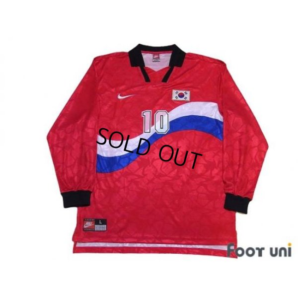 Photo1: Korea 1997 Home Long Sleeve Shirt #10 YS Choi