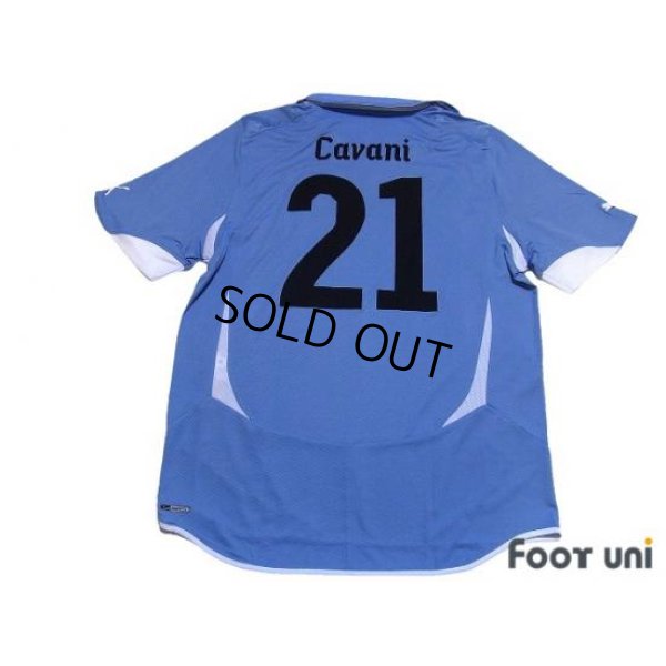 Photo2: Uruguay 2010 Home Shirt #21 Cavani