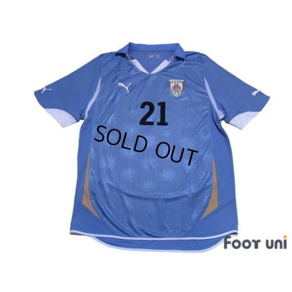 Photo1: Uruguay 2010 Home Shirt #21 Cavani