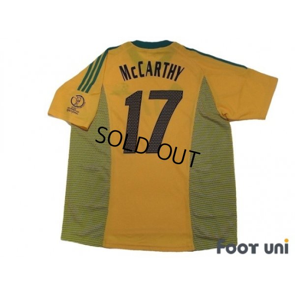 Photo2: South Africa 2002 Home Shirt #17 McCarthy