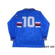 Photo2: Sampdoria 1994-1995 Home Long Sleeve Shirt #10 (2)