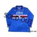 Sampdoria 1994-1995 Home Long Sleeve Shirt #10