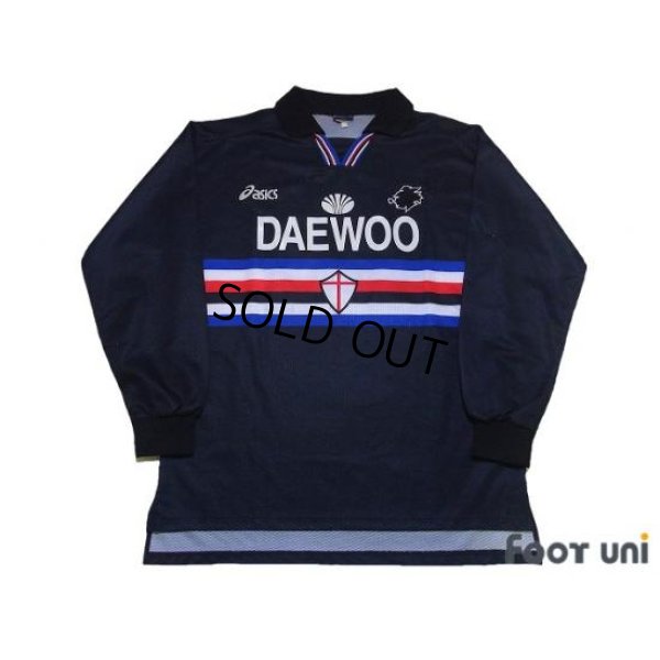 Photo1: Sampdoria 1997-1998 3rd Long Sleeve Shirt #10 Ortega