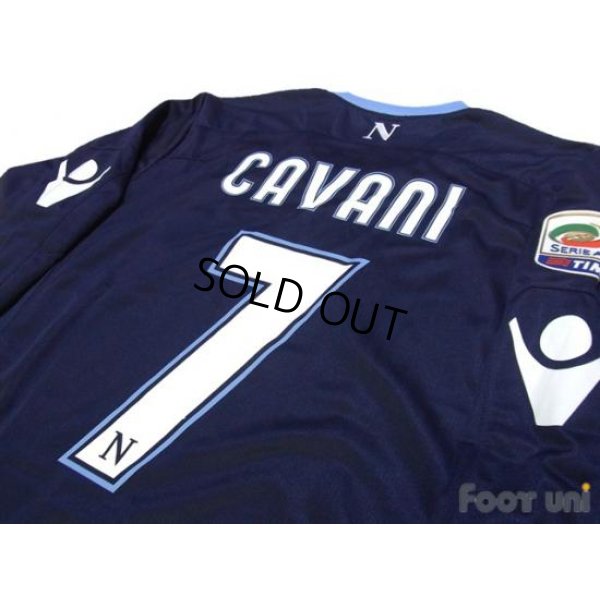 Photo3: Napoli 2010-2011 3rd Long Sleeve Shirt #7 Cavani