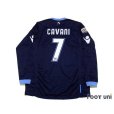 Photo2: Napoli 2010-2011 3rd Long Sleeve Shirt #7 Cavani (2)