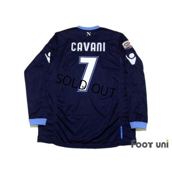 Photo2: Napoli 2010-2011 3rd Long Sleeve Shirt #7 Cavani