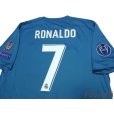 Photo4: Real Madrid 2017-2018 3rd Shirt #7 Ronaldo UEFA Champions League Trophy Patch/Badge-12 (4)