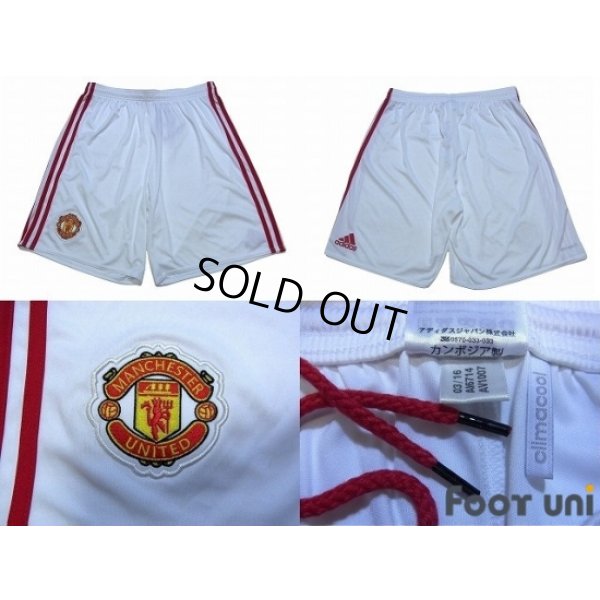 Photo8: Manchester United 2016-2017 Home Authentic Shirt and Shorts Set #9 Ibrahimovic Premier League Patch/Badge