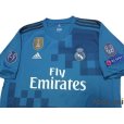 Photo3: Real Madrid 2017-2018 3rd Shirt #7 Ronaldo UEFA Champions League Trophy Patch/Badge-12 (3)