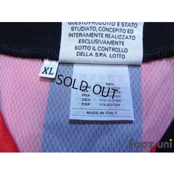 Photo6: AC Milan 1996-1997 Home Long Sleeve Shirt #18 Baggio Scudetto Patch/Badge