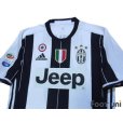 Photo3: Juventus 2016-2017 Home Authentic Shirt  #9 Higuain Serie A Tim Patch/Badge (3)