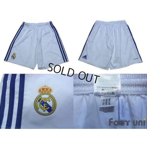 Photo8: Real Madrid 2016-2017 Home Long Sleeve Shirt and Shorts Set #7 Ronaldo LFP Patch/Badge