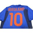 Photo4: Netherlands Euro 2000 Away Shirt #10 Bergkamp