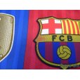 Photo6: FC Barcelona 2016-2017 Home Authentic Shirt and Shorts Set #10 Messi La Liga Patch/Badge