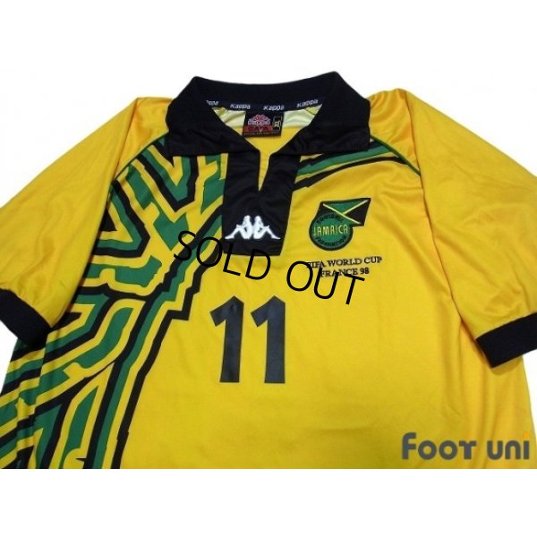 Photo3: Jamaica 1998 Home Shirt #11