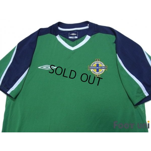 Photo3: Northern Ireland 2004 Home Shirt