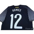 Photo4: Brazil 2010 GK Player Shirt #12 Gomes