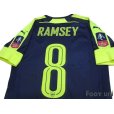 Photo4: Arsenal 2016-2017 3rd Shirt #8 Ramsey The Emirates FA CUP Patch/Badge