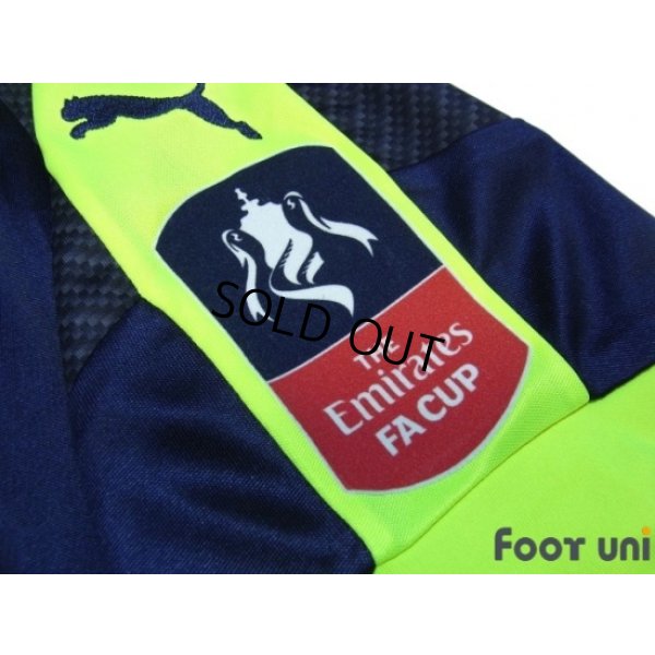 Photo7: Arsenal 2016-2017 3rd Shirt #8 Ramsey The Emirates FA CUP Patch/Badge