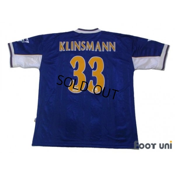 Photo2: Tottenham Hotspur 1997-1998 Away Shirt #33 Klinsmann