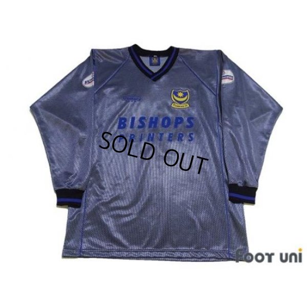 Photo1: Portsmouth 2000-2002 GK Long Sleeve Shirt #37 Kawaguchi