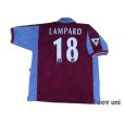 Photo2: West Ham Utd 1997-1999 Home Shirt #18 Lampard (2)