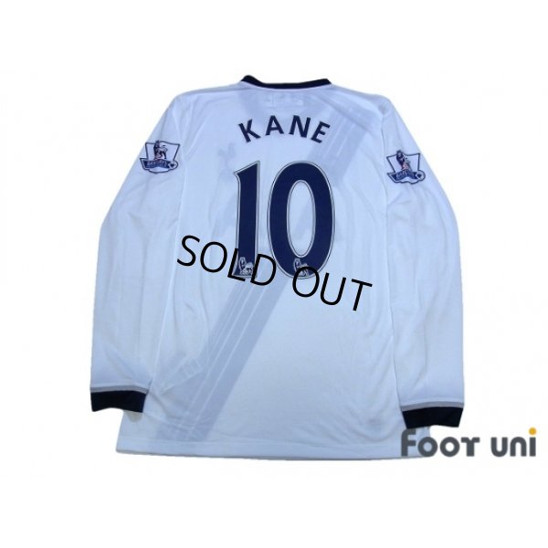 Photo2: Tottenham Hotspur 2015-2016 Home Long Sleeve Shirt #10 Kane