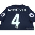 Photo4: West Ham Utd 2016 3rd Shirt #4 Nordtveit Premier League Patch/Badge w/tags (4)