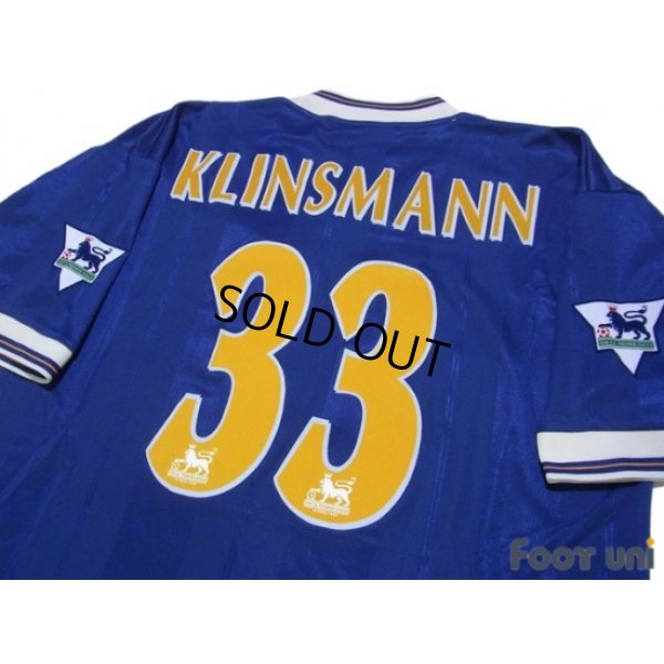 Photo4: Tottenham Hotspur 1997-1998 Away Shirt #33 Klinsmann