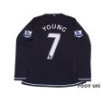 Photo2: Aston Villa 2007-2008 3rd Authentic Long Sleeve Shirt #7 Ashley Young (2)