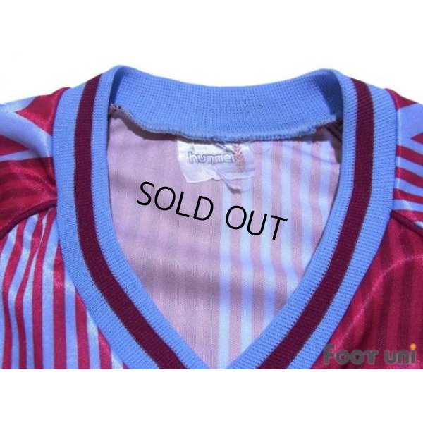 Photo3: Aston Villa 1987-1989 Home Long Sleeve Shirt #3