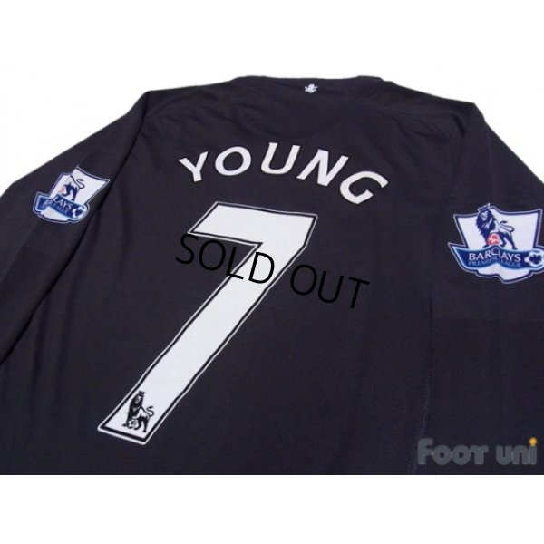 Photo4: Aston Villa 2007-2008 3rd Authentic Long Sleeve Shirt #7 Ashley Young