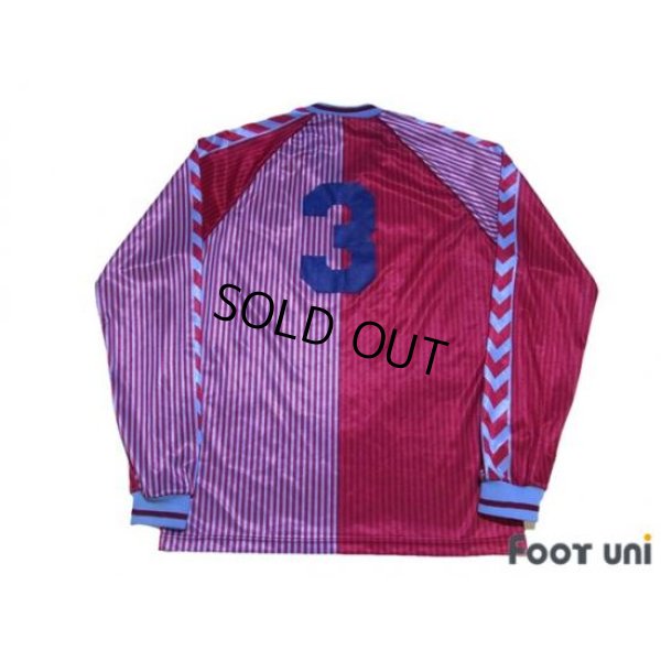 Photo2: Aston Villa 1987-1989 Home Long Sleeve Shirt #3