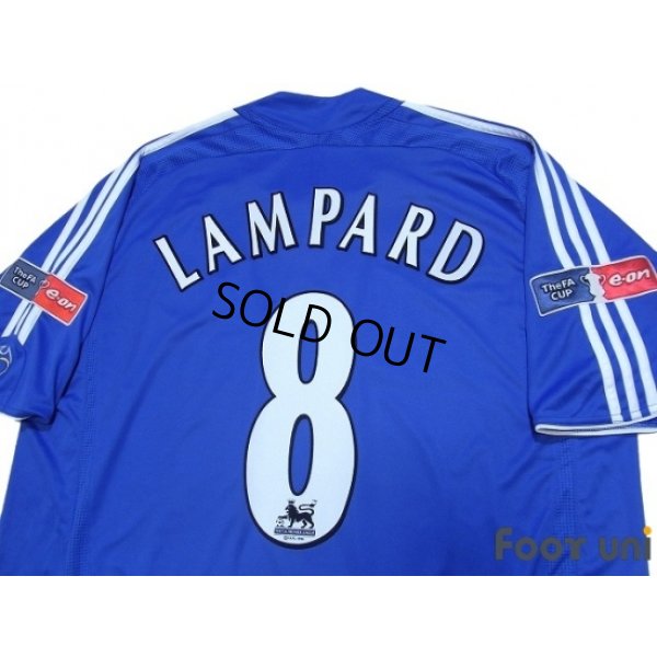 Photo4: Chelsea 2006-2008 Home Shirt #8 Lampard The FA CUP e-on Patch/Badge