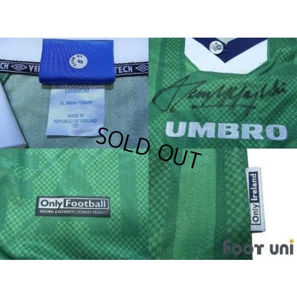 Photo6: Ireland 1998-1999 Home Player Shirt #19