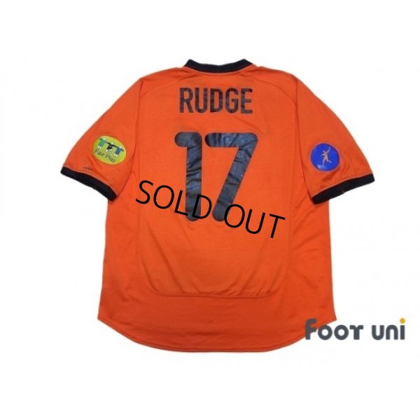 Photo2: Netherlands 2000 Home Shirt #17 Humphrey Rudge Under-21 UEFA Euro Championship Patch/Badge
