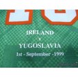Photo5: Ireland 1998-1999 Home Player Shirt #19