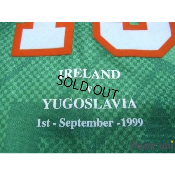 Photo5: Ireland 1998-1999 Home Player Shirt #19
