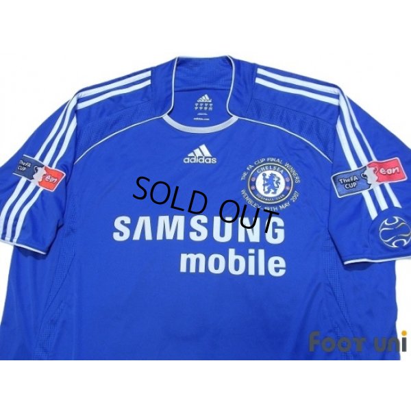Photo3: Chelsea 2006-2008 Home Shirt #8 Lampard The FA CUP e-on Patch/Badge