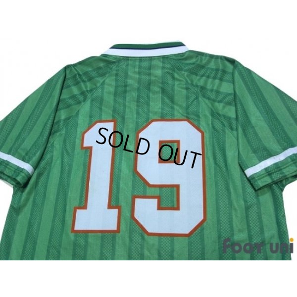 Photo4: Ireland 1998-1999 Home Player Shirt #19