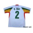 Photo2: Senegal 2002 Home Shirt #2 Omar Daf (2)
