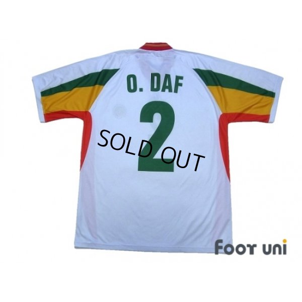 Photo2: Senegal 2002 Home Shirt #2 Omar Daf