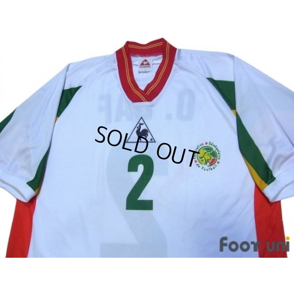 Photo3: Senegal 2002 Home Shirt #2 Omar Daf